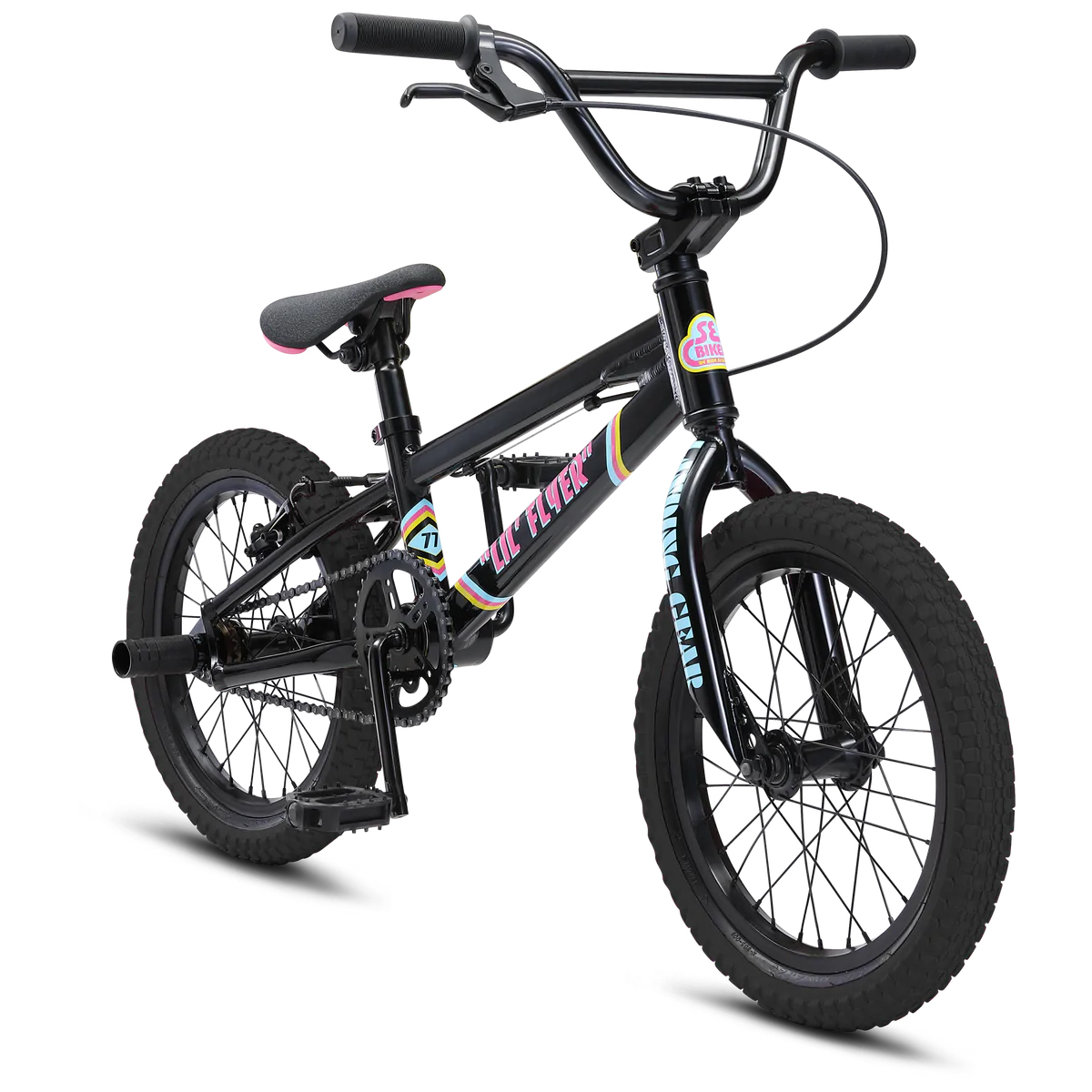 SE Bikes SE Bikes LiL' Flyer 16" BMX Bike Black Go Easy Australia